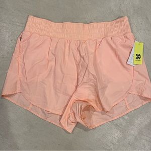 NWT All in Motion peach 3" shorts